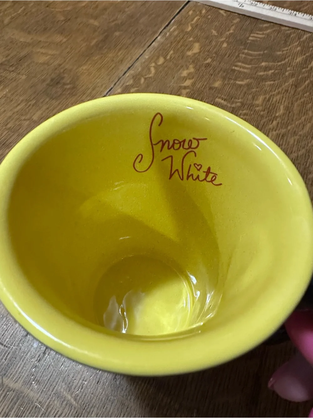 Disney Parks Snow White mug glitter coffee Tea